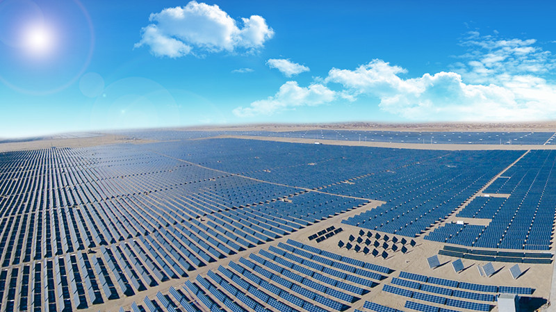 我國沙漠裝上光伏電站發電夠全國用電嗎？