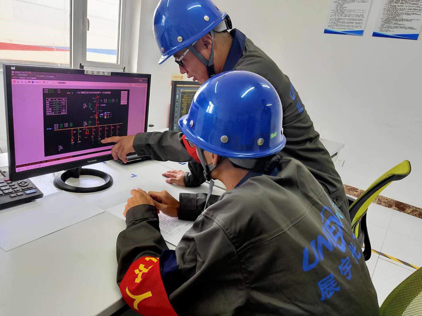 全力以赴確保雙節期間電站安全運行，展宇運維在行動
