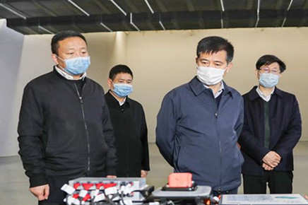 馬承祖在展宇新能源調研企業復工復產情況